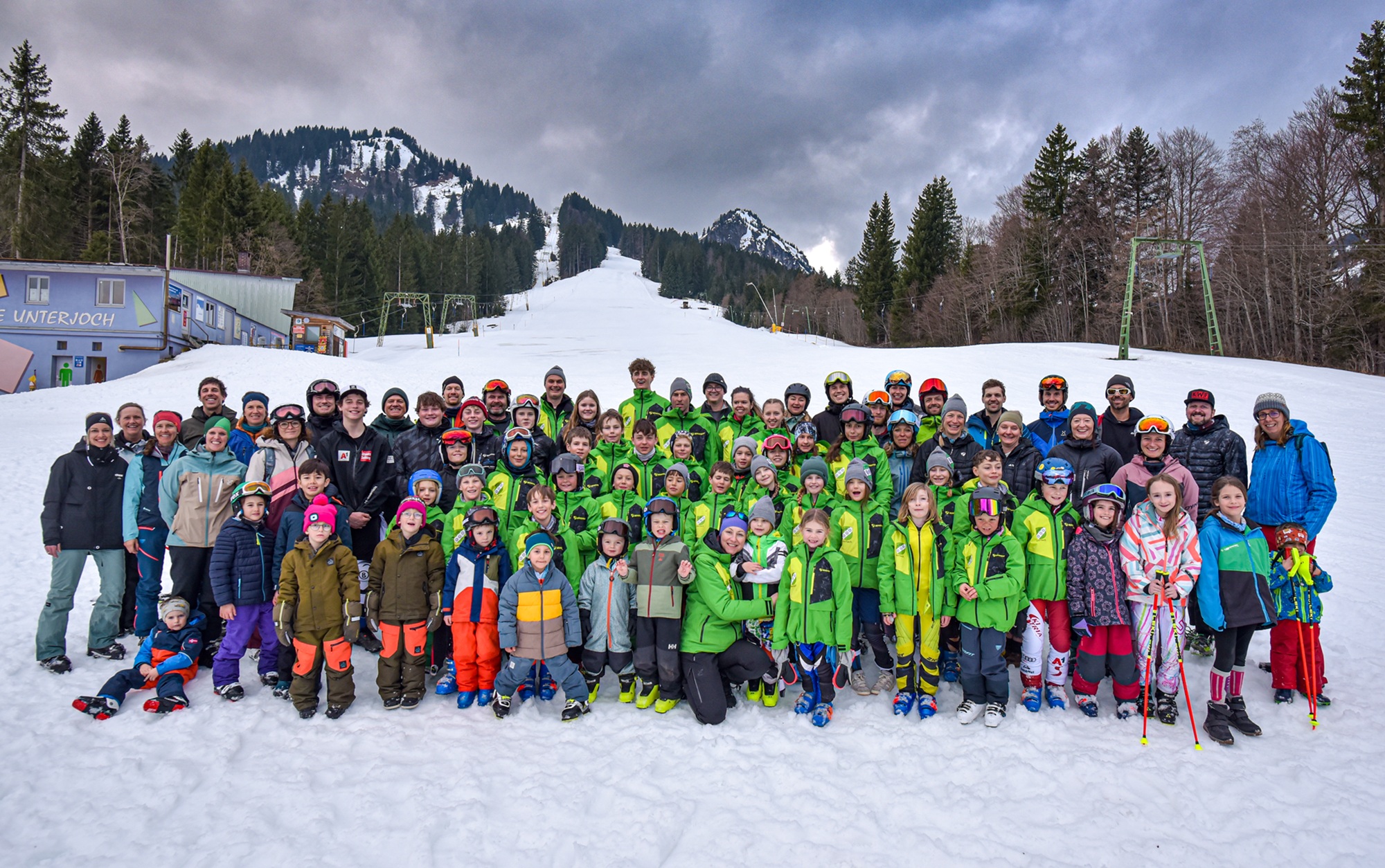 die Teilnehmer beim Clublauf